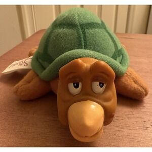 Vintage Swan‎ Princess 1994 Nest Productions Speed the Turtle Soft Toy EUC - 5"
